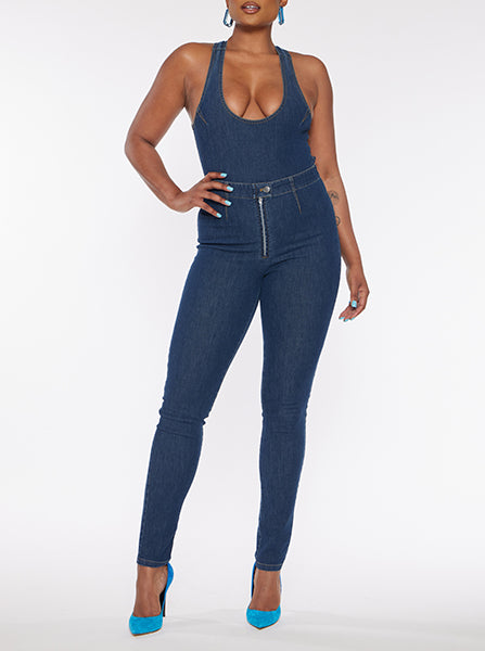 Ankle Crop Skinny Jeans