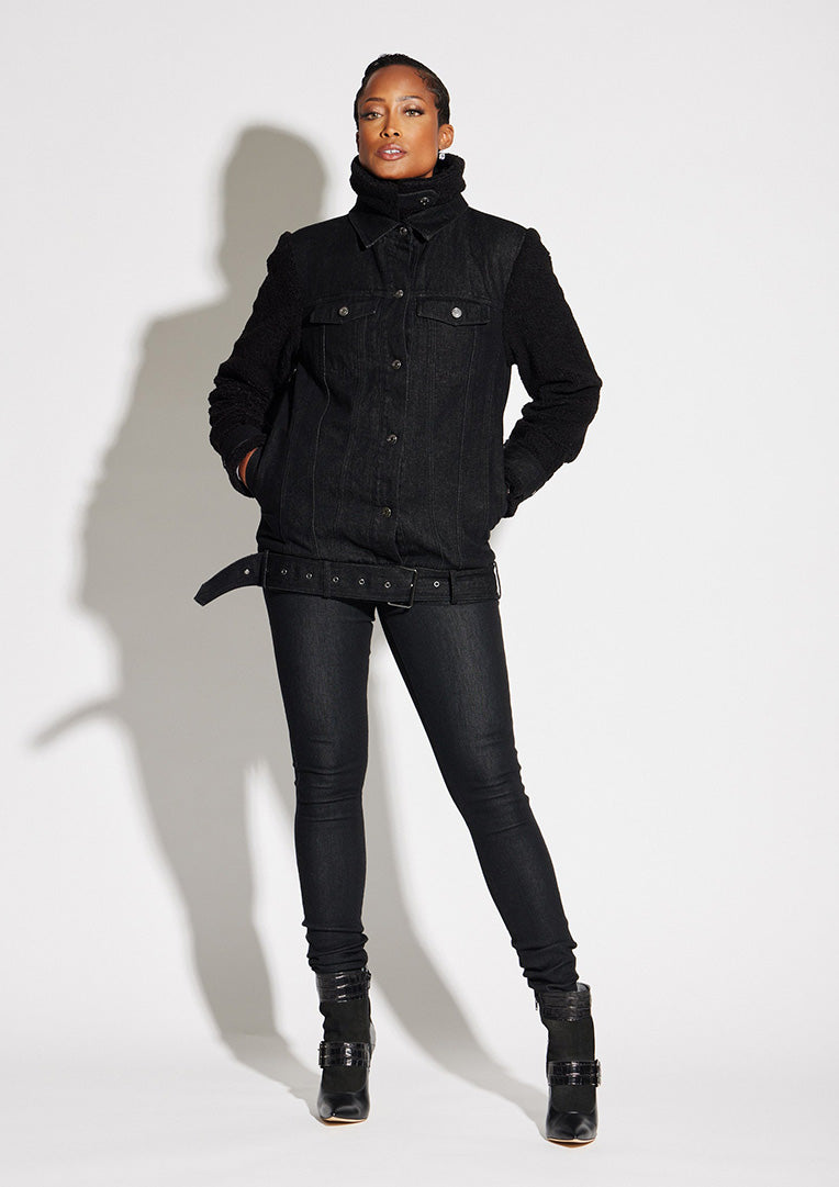 Button Fly Skinny Jeans