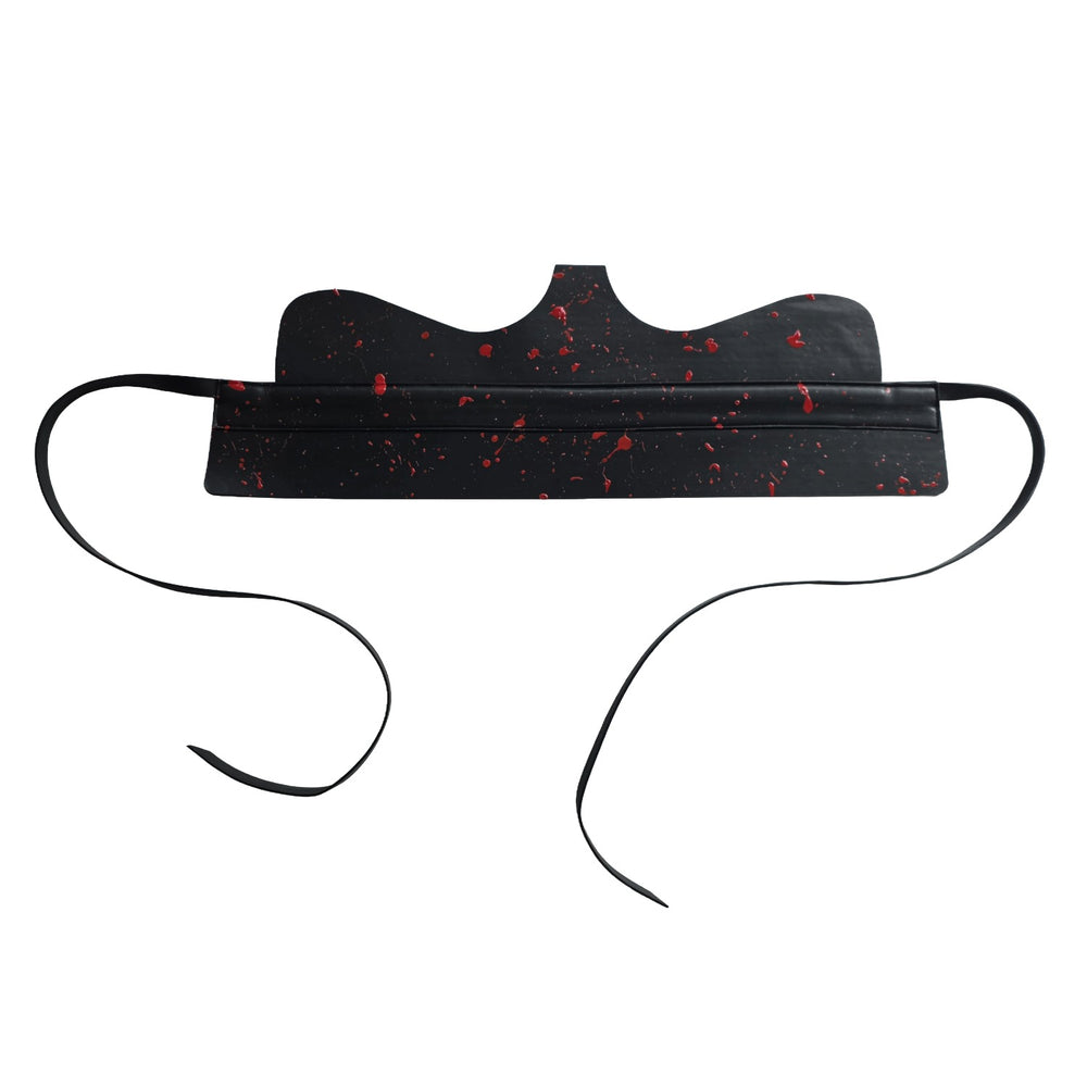 CIRCULAR PATH X AMANDA MURRAY Reversible Cut Out Corset Belt Black/Red/Yellow