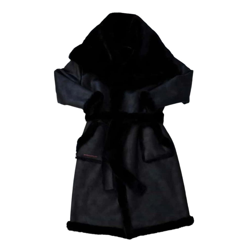 
                  
                    CIRCULAR PATH X WREN + GLORY Maxi Faux Fur & Vegan Leather Reversible Coat
                  
                