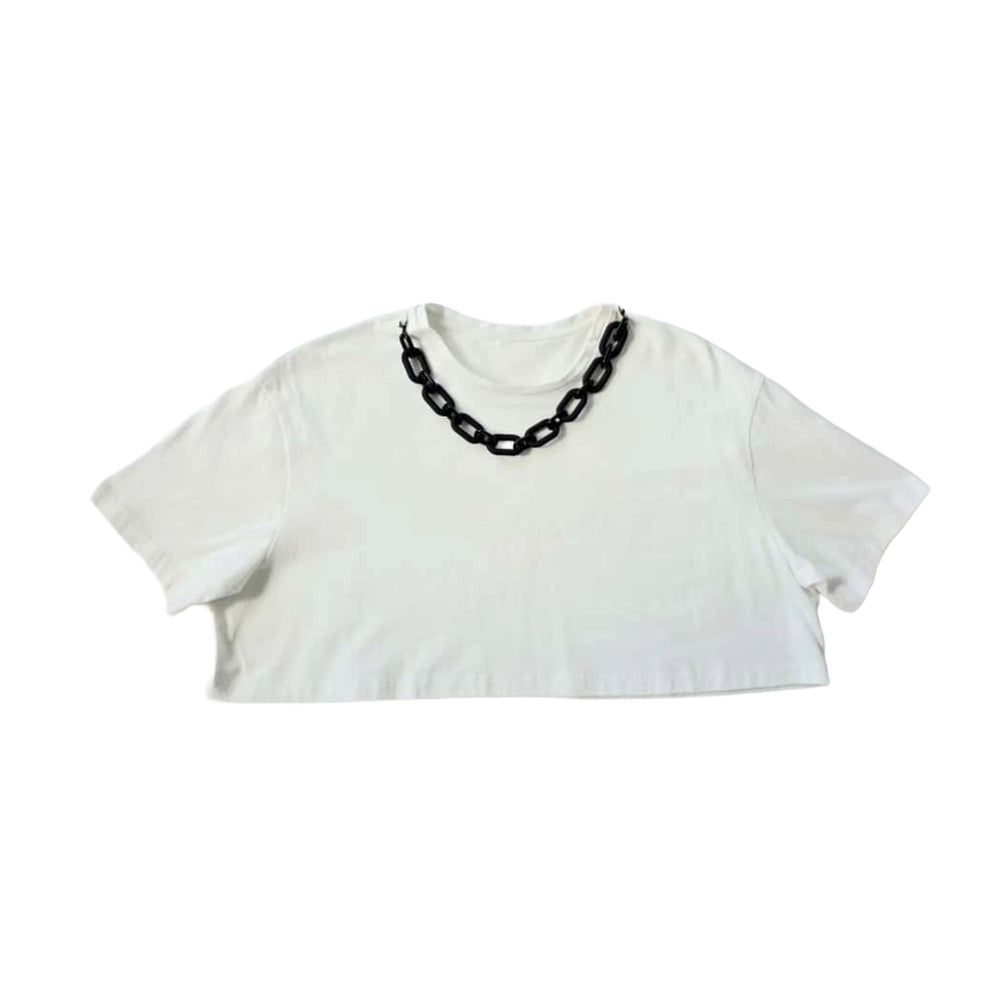 
                  
                    Necklace Crop T-Shirt
                  
                