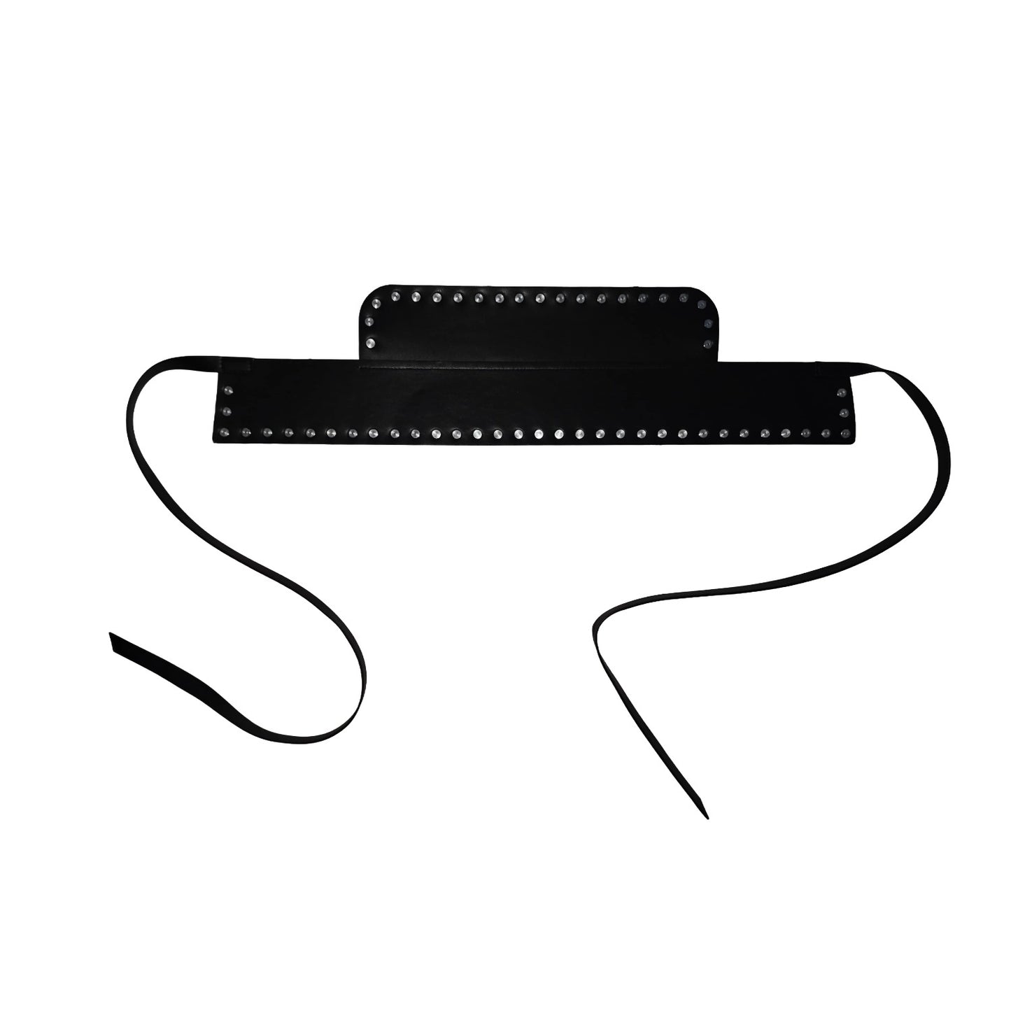 CIRCULAR PATH X AMANDA MURRAY Reversible Corset Belt Studs - Black/Yellow/Purple