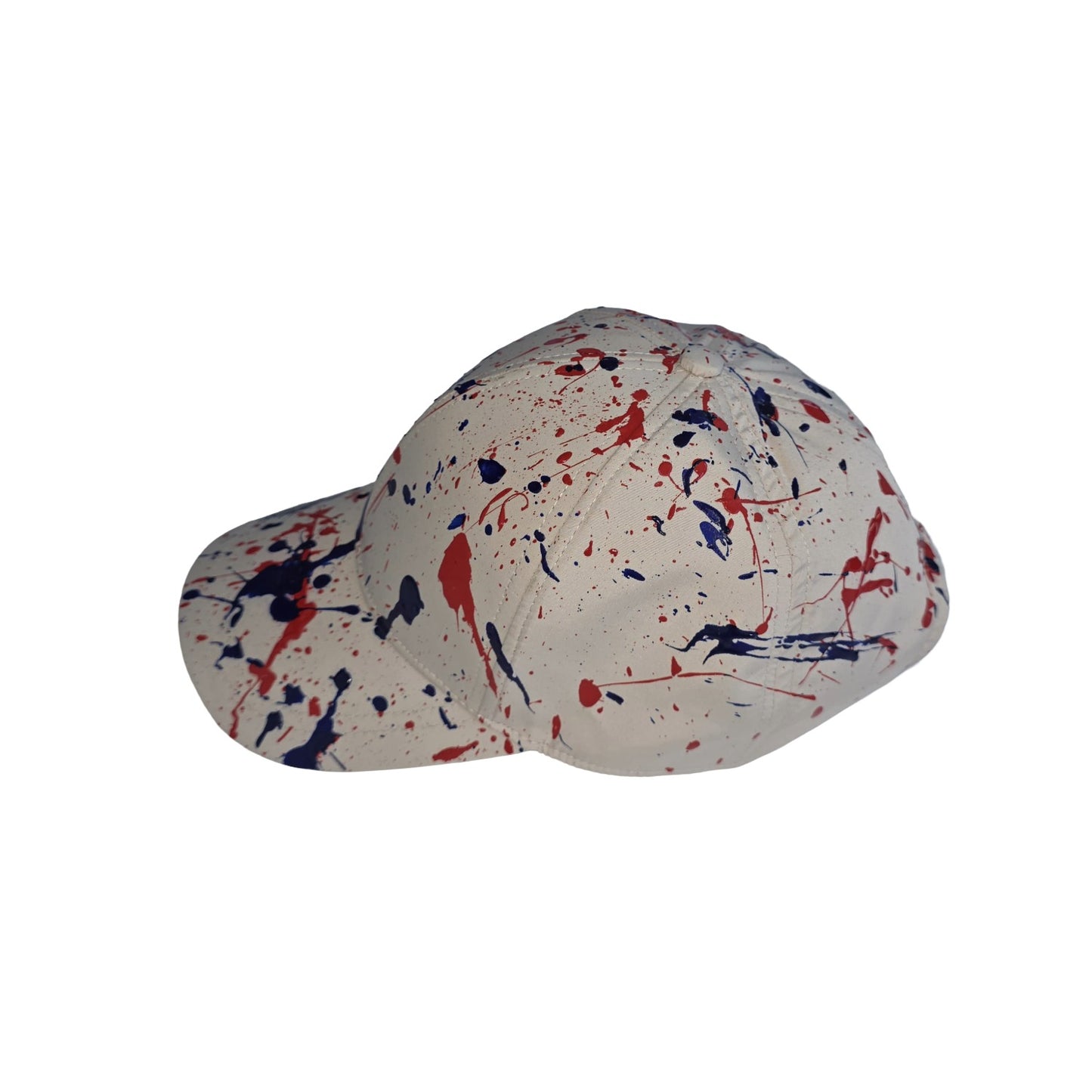 CIRCULAR PATH X AMANDA MURRAY Recycled Nylon Logo Baseball Cap-Red-Blue