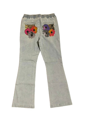 CIRCULAR PATH X LOVE TARA Calista Terry Pull On Jean