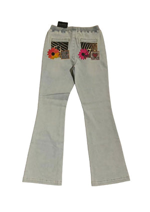 CIRCULAR PATH X LOVE TARA Calista Terry Pull On Jean