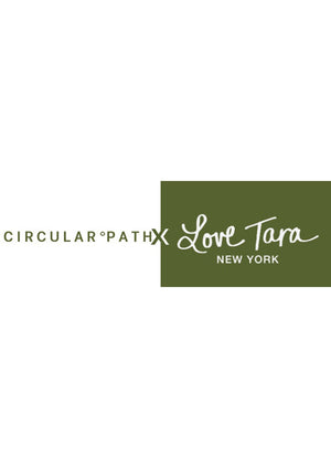 CIRCULAR PATH X LOVE TARA Teddy Denim Moto Jacket