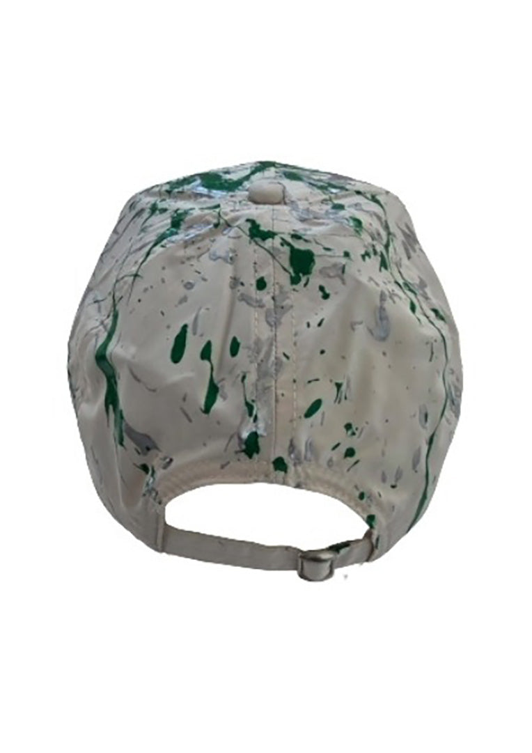 CIRCULAR PATH X AMANDA MURRAY Recycled Nylon Logo Baseball Cap-Green-Silver