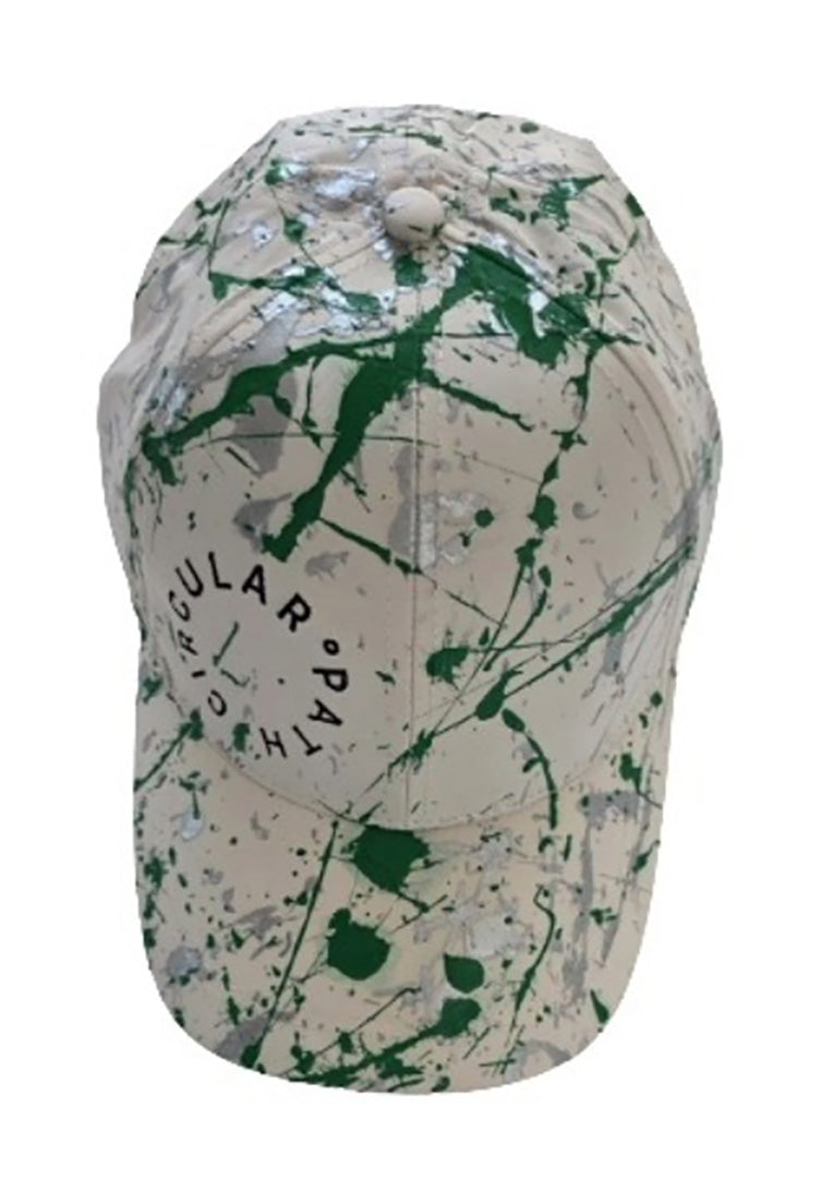 CIRCULAR PATH X AMANDA MURRAY Recycled Nylon Logo Baseball Cap-Green-Silver