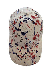 CIRCULAR PATH X AMANDA MURRAY Recycled Nylon Logo Baseball Cap - Red-Blue