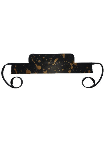 CIRCULAR X AMANDA MURRAY Reversible Corset Belt Black - Black-Bronze