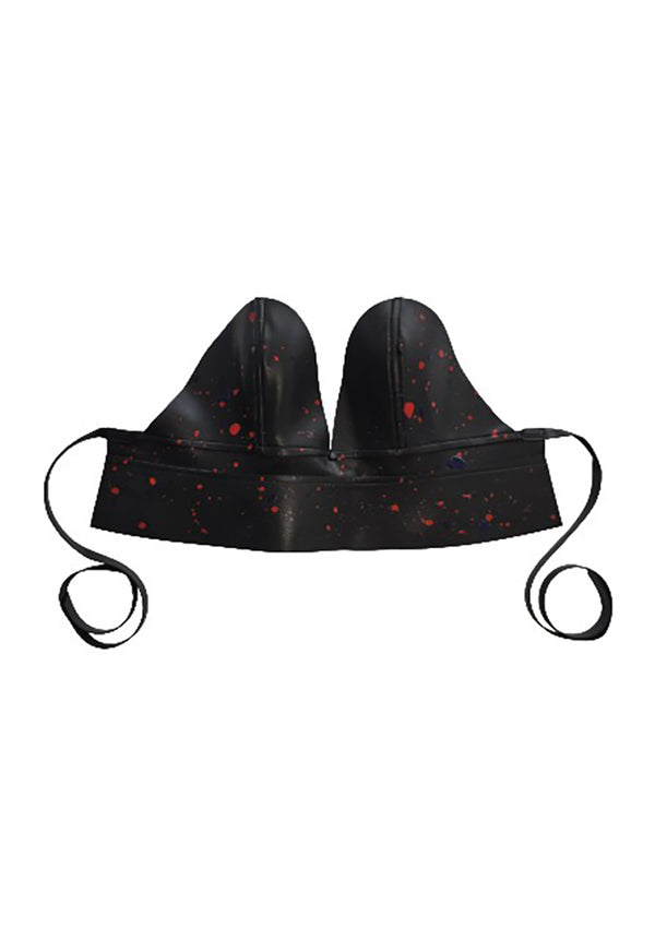 CIRCULAR PATH X AMANDA MURRAY Reversible Wrap Corset Belt-Red-Blue