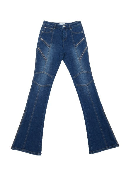 
                  
                    CIRCULAR PATH X LOVE TARA Zelda Zipper Jean
                  
                