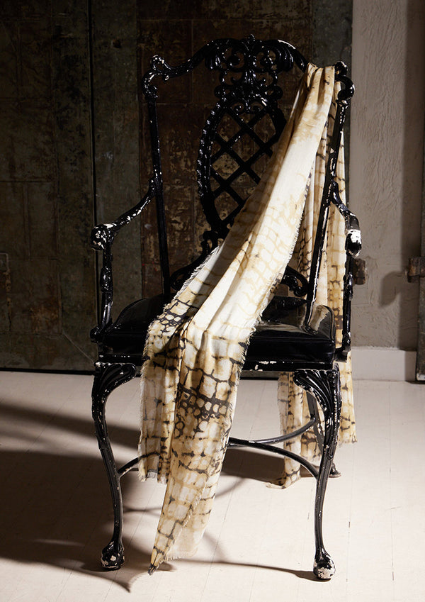 Croc Print Scarf