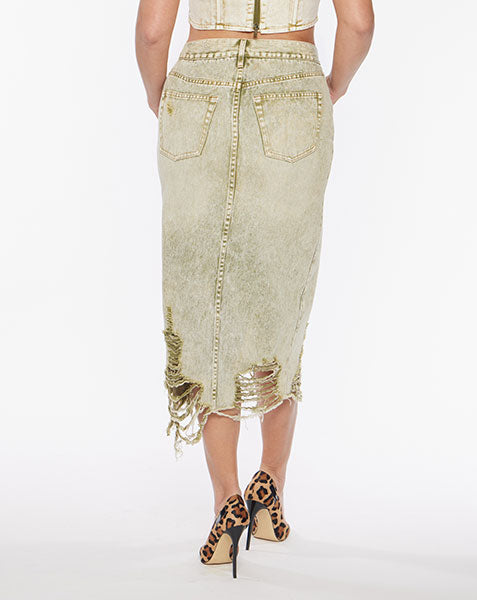 
                  
                    Cross Over Midi Skirt
                  
                