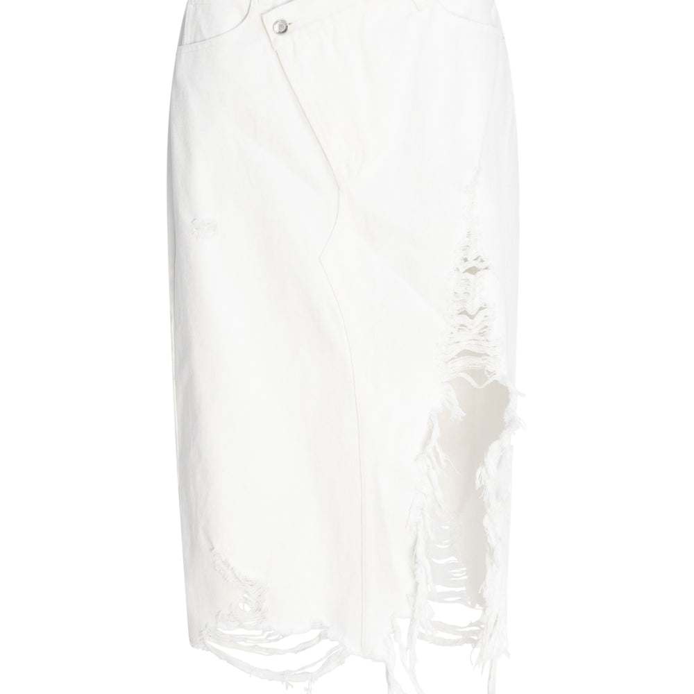 Cross Over Midi Skirt