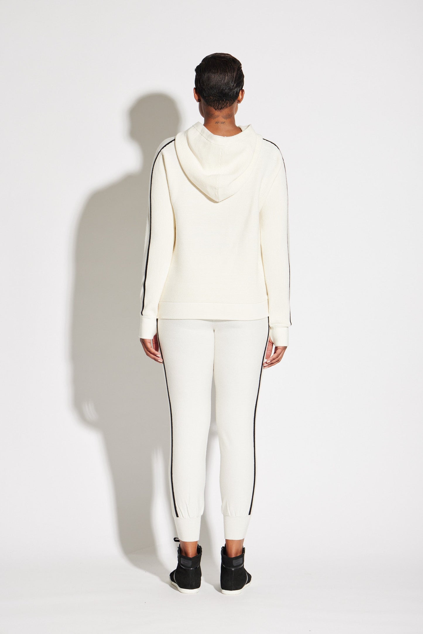 Double Stripe Pullover Hoodie