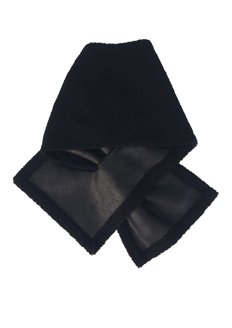 Faux Shearling Vegan Scarf