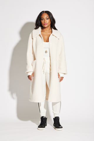Fuzzy Long Coat
