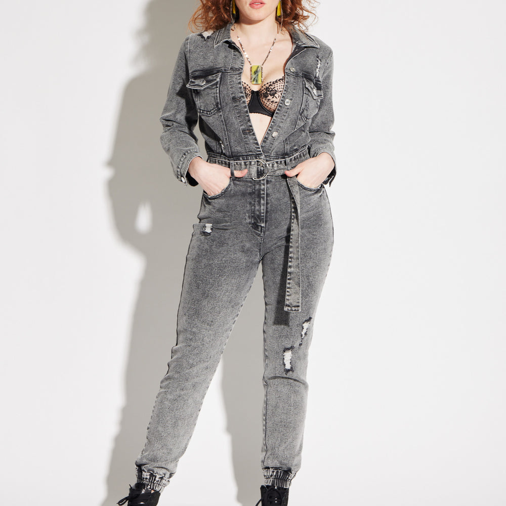 Jean Jacket Jumpsuit
