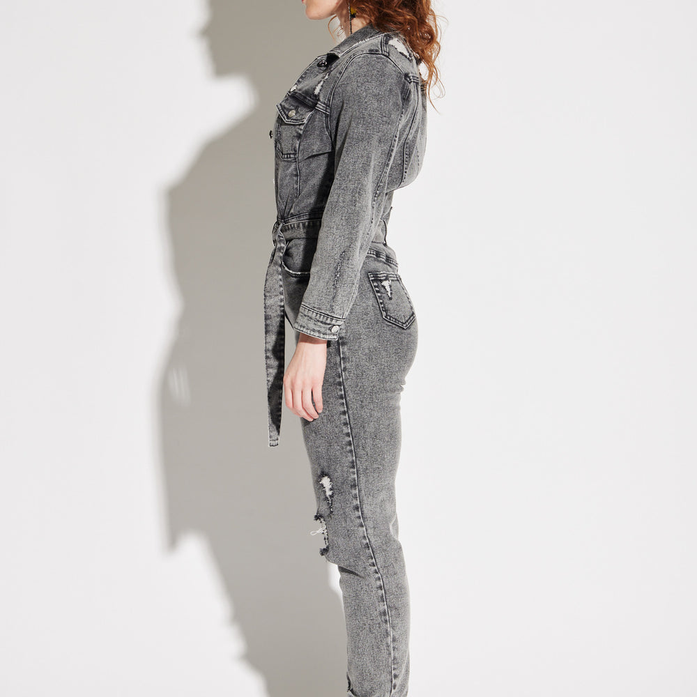 
                  
                    Jean Jacket Jumpsuit
                  
                
