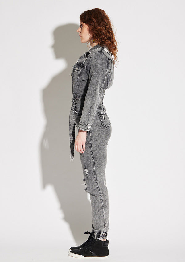 Jean Jacket Jumpsuit