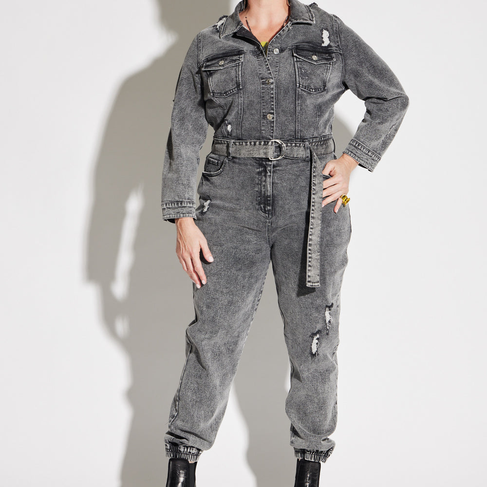 
                  
                    Jean Jacket Jumpsuit
                  
                
