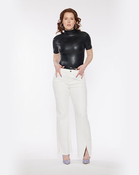 
                  
                    Loose Denim Wide Leg Pants
                  
                