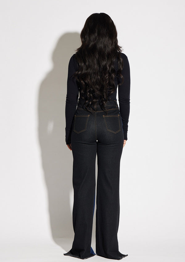 Loose Denim Wide Leg Pants