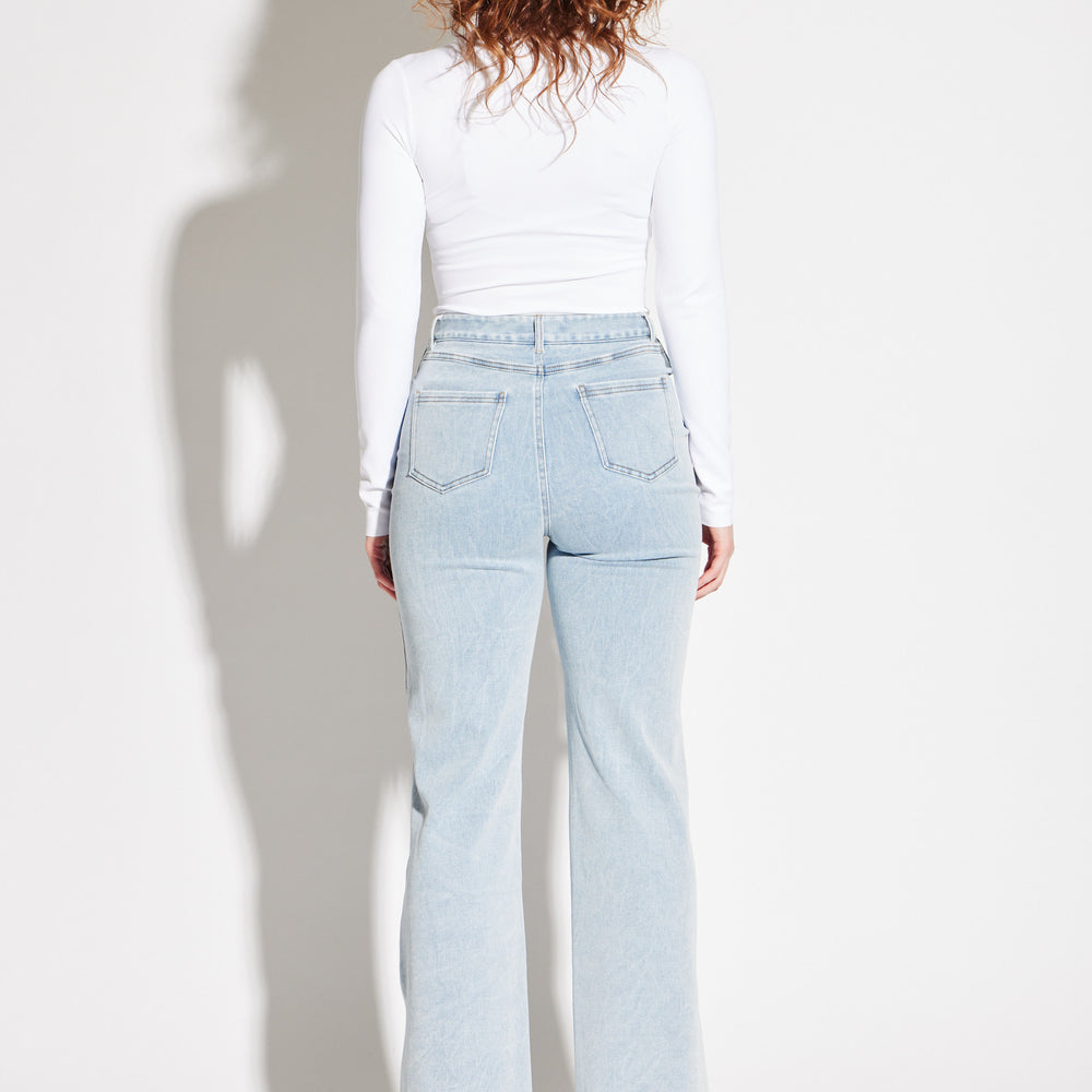 
                  
                    Loose Denim Wide Leg Pants
                  
                