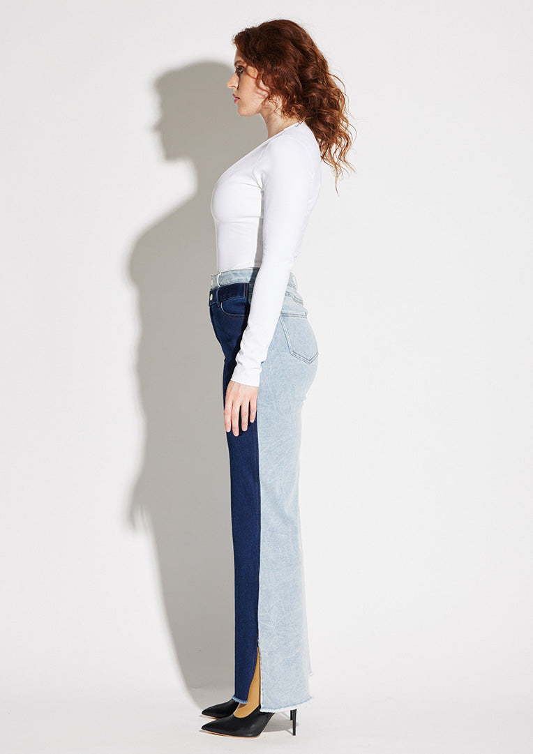 Loose Denim Wide Leg Pants