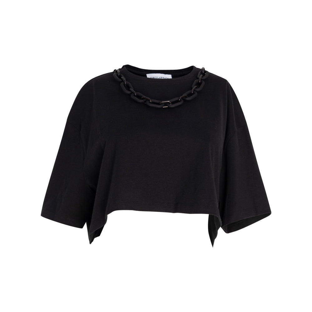 Necklace Crop T-Shirt