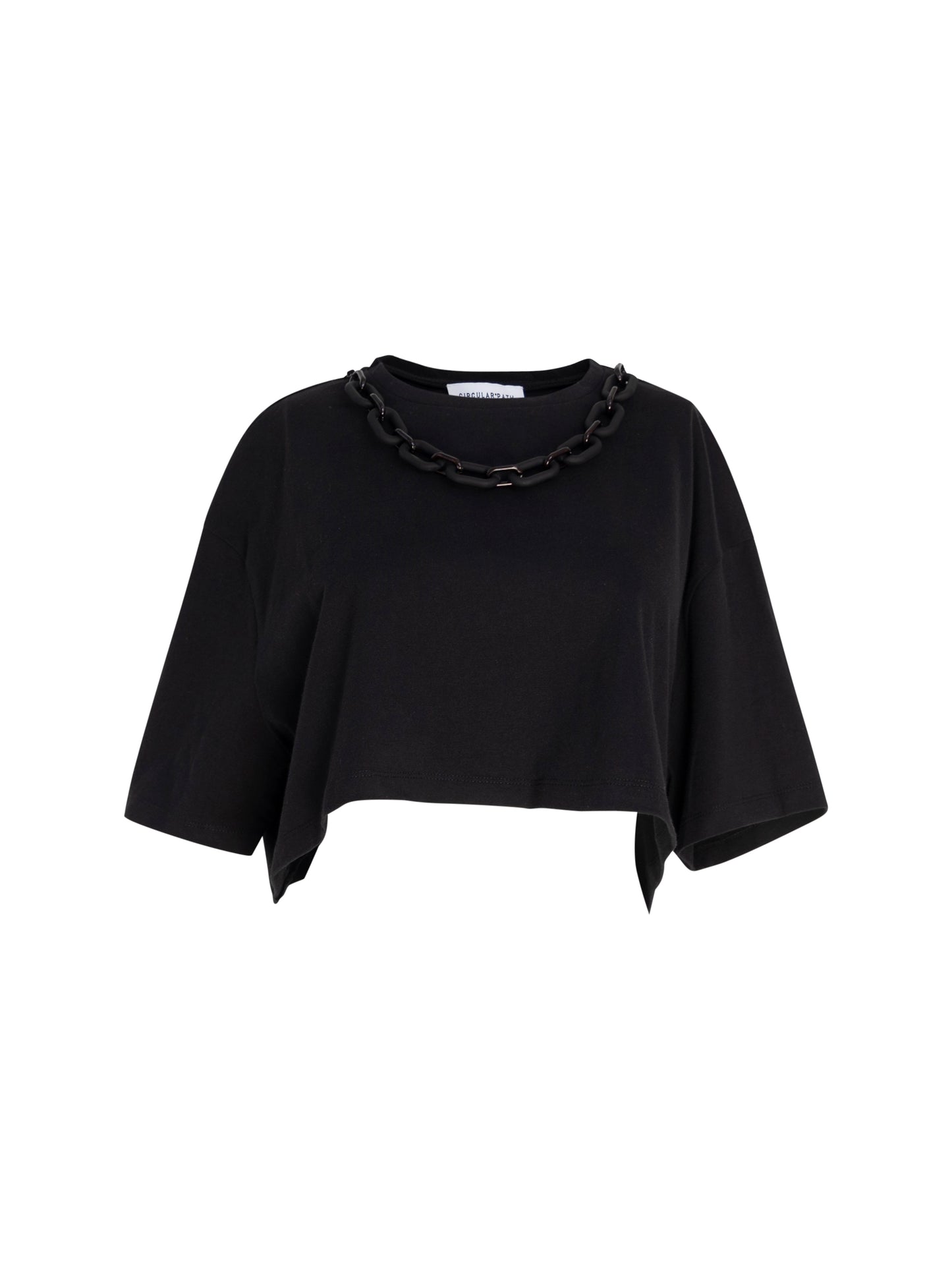 Necklace Crop T-Shirt