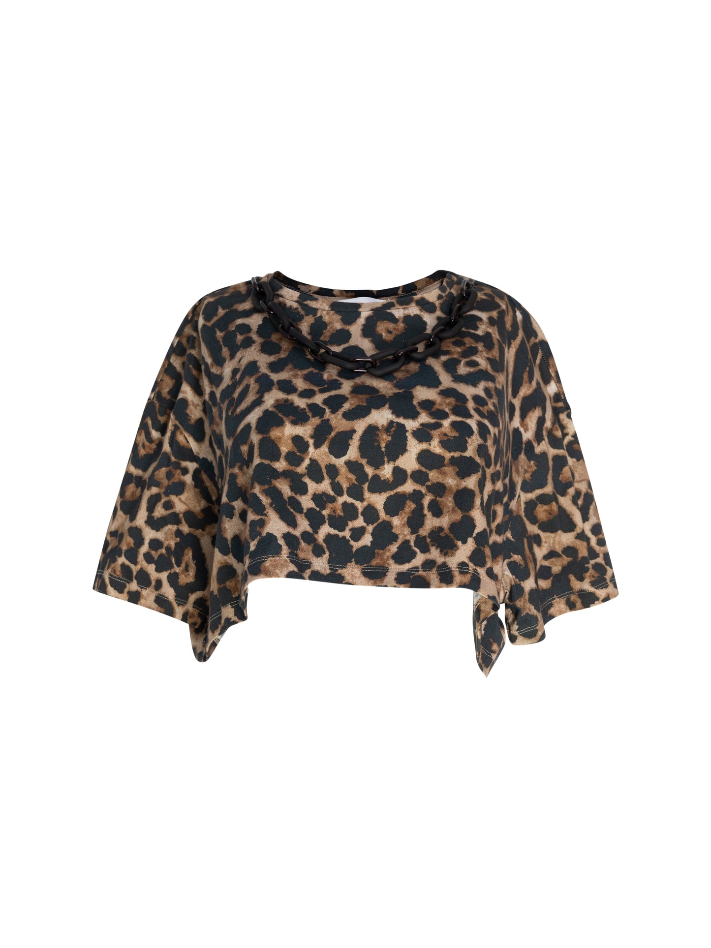 Necklace Crop T-Shirt