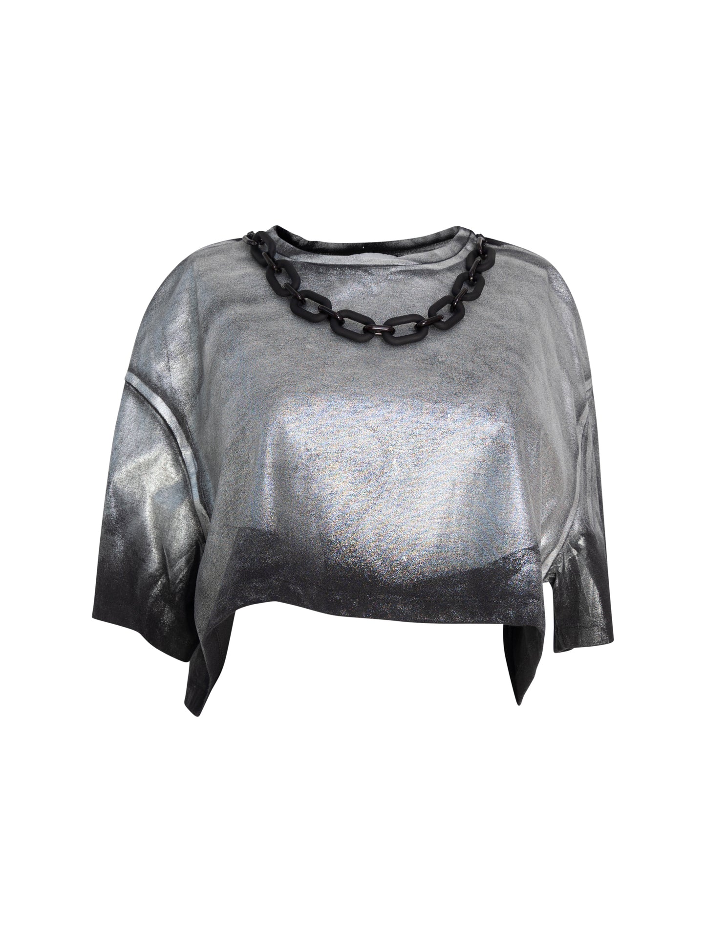 Necklace Crop T-Shirt