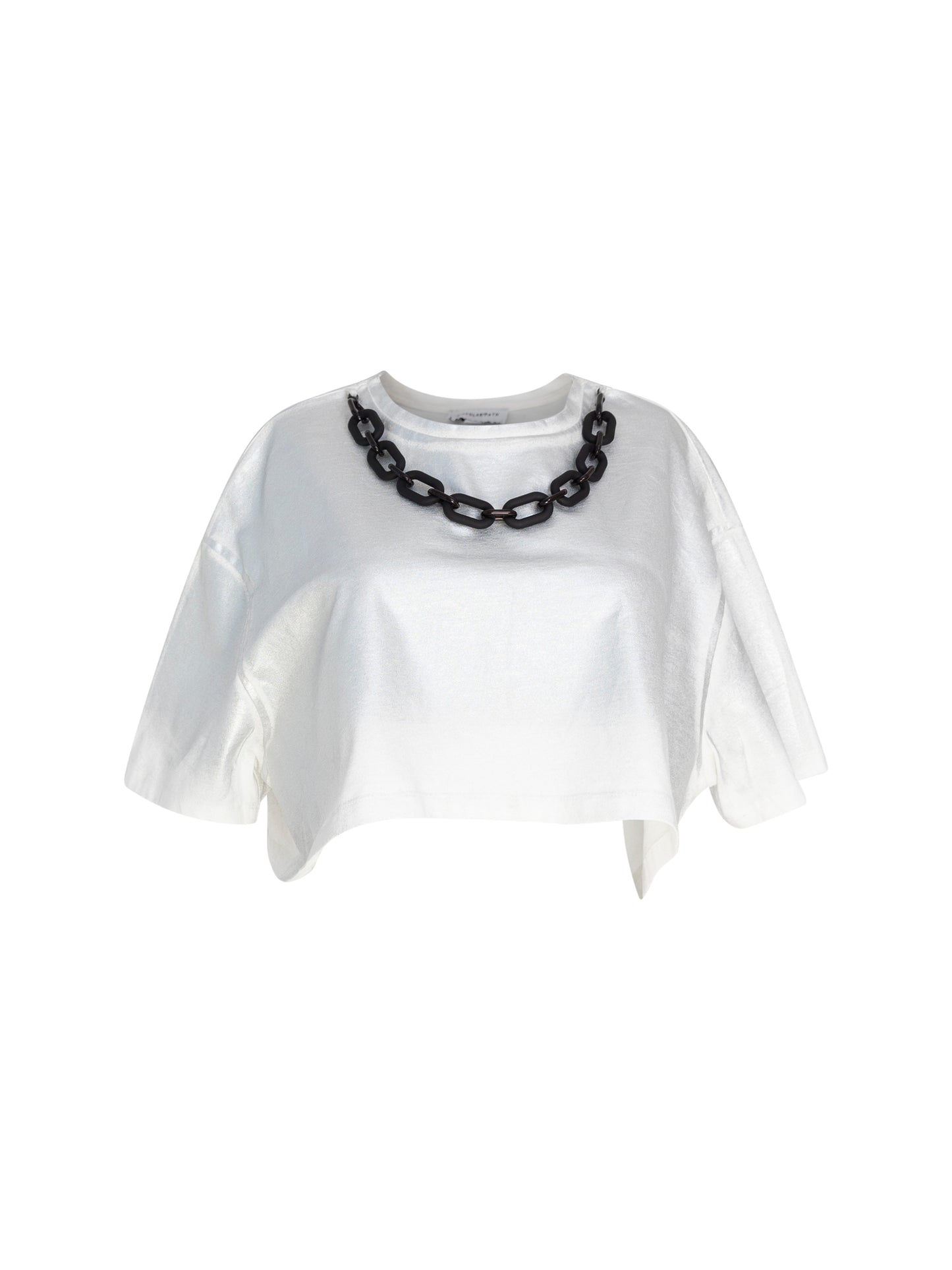 Necklace Crop T-Shirt
