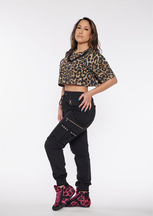 Necklace Crop T-Shirt