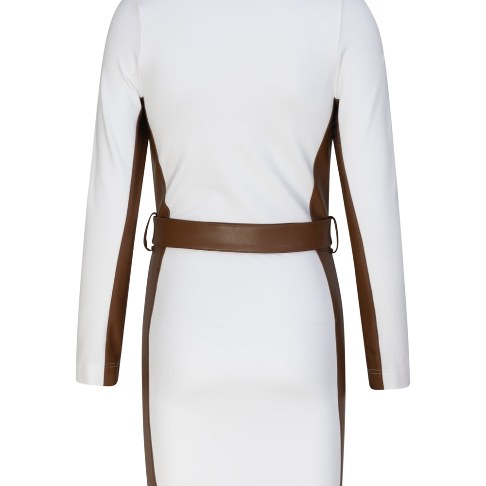 
                  
                    Panel Denim Bodycon Dress
                  
                