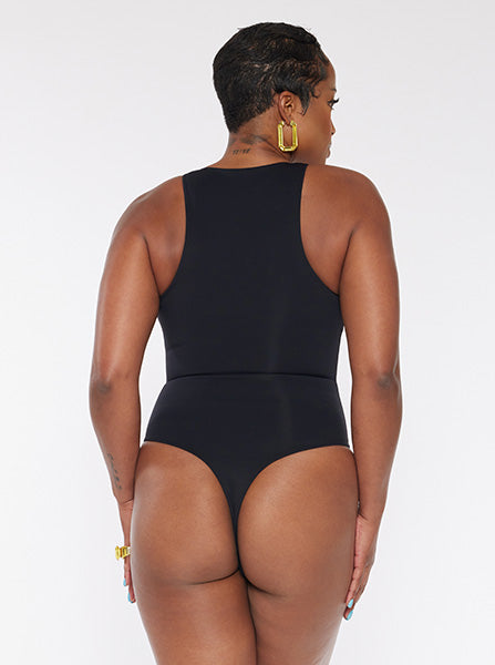 
                  
                    Racer Neck Bodysuit
                  
                