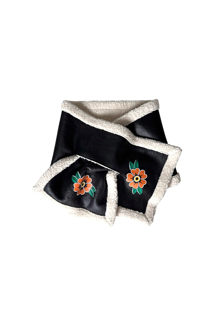 CIRCULAR PATH X WREN + GLORY Faux Shearling Vegan Scarf