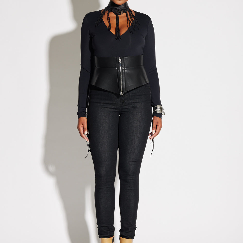 
                  
                    V-Neck Bodysuit Long Sleeve
                  
                
