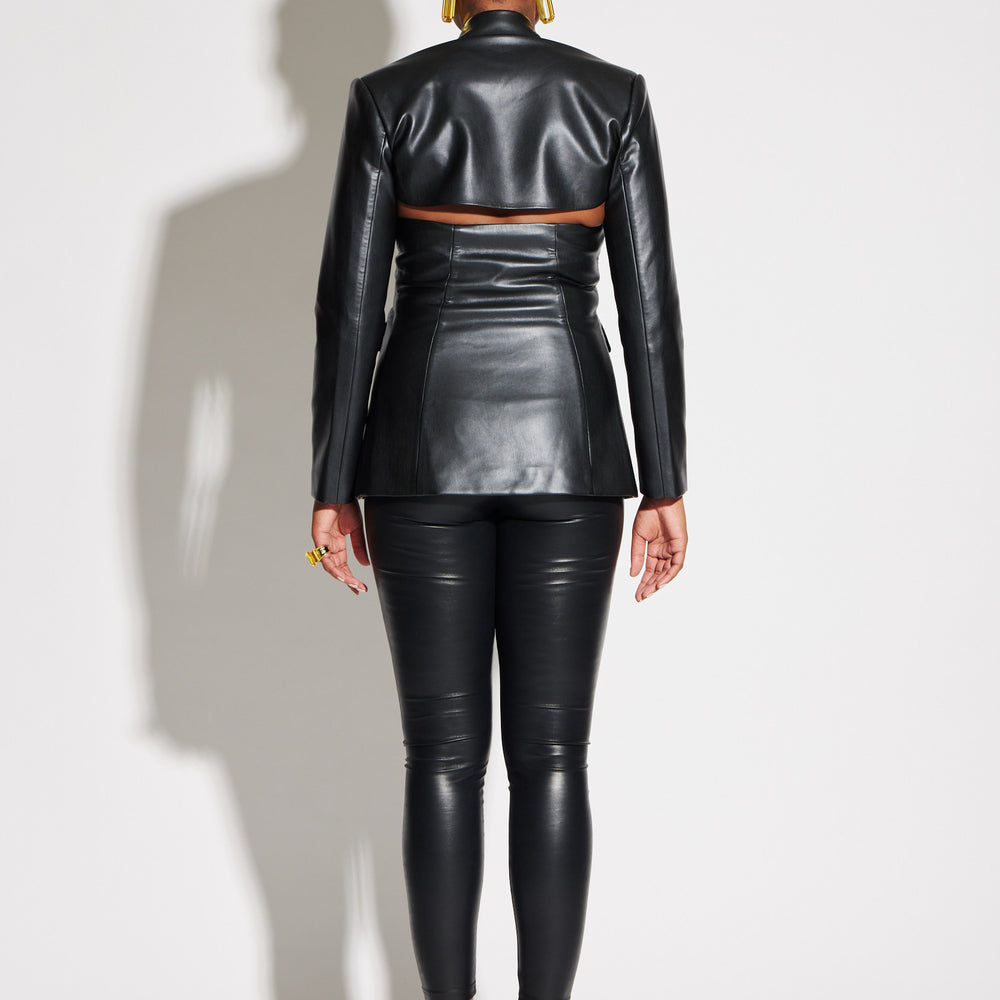 
                  
                    Vegan Leather Legging
                  
                