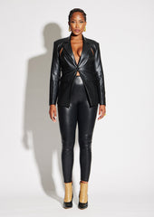 Vegan Leather Legging