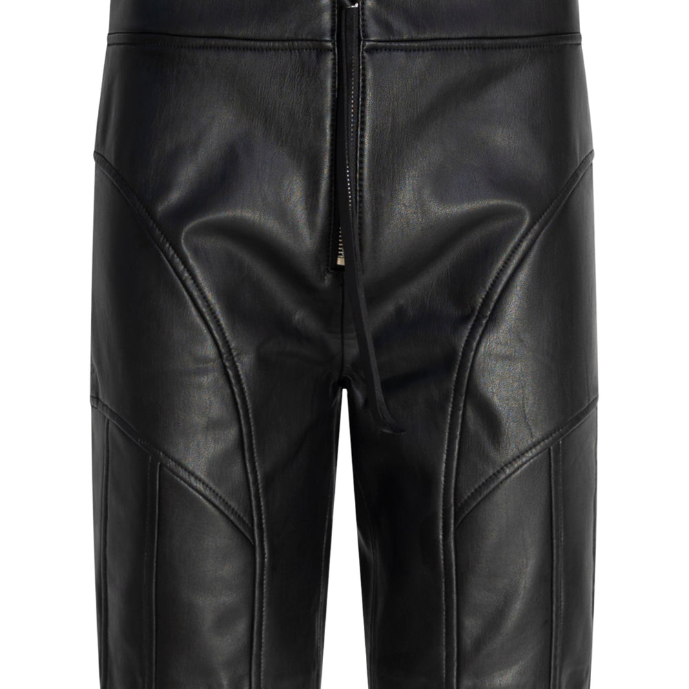 Vegan Leather Long Short
