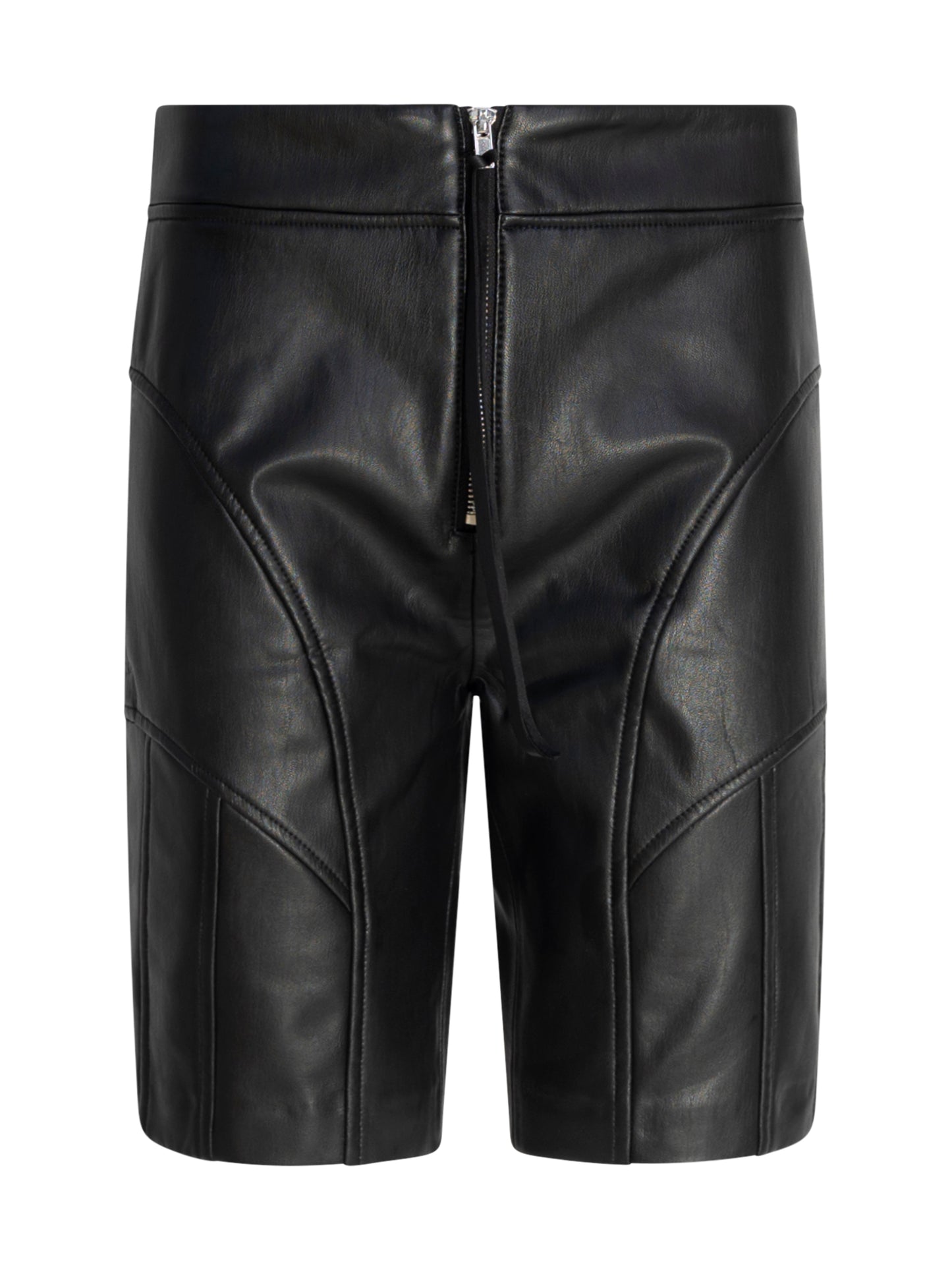 Vegan Leather Long Short