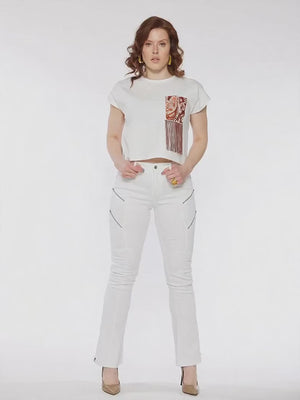 Zelda Zipper Jean