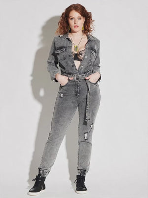 Jean Jacket Jumpsuit