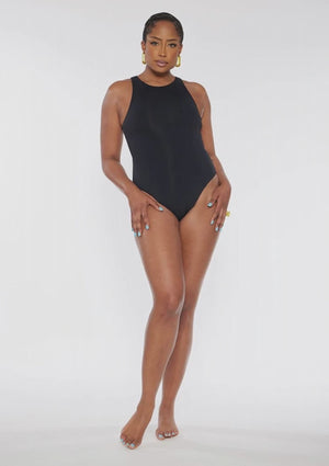 Racer Neck Bodysuit