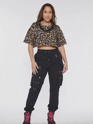 Necklace Crop T-Shirt