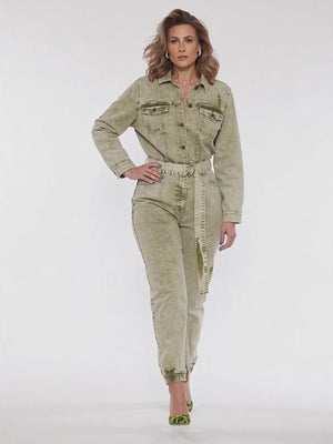 Jean Jacket Jumpsuit